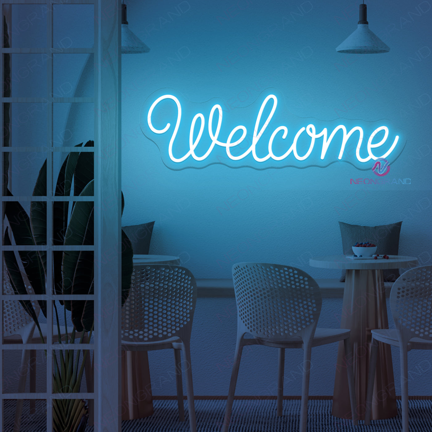 Business Welcome Neon Sign Decor Led Lights