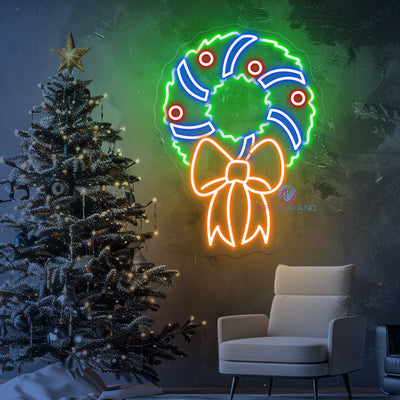 Christmas Mistletoe Neon Sign Xmas Led Light