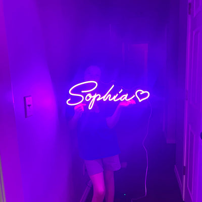 Custom Name Neon Sign Outdoor Personalized LED Light