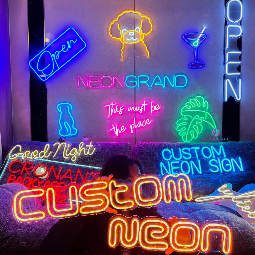 Custom Neon Sign Outdoor Personalized LED Name Light – NeonGrand