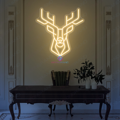 Deer Neon Sign Cool Decoration Led Light