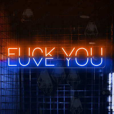 Fuck You Neon Sign Love You Naughty Led Light