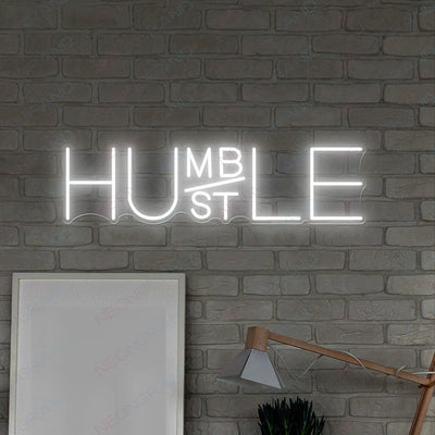 Hustle Neon Sign Humble Hustle Led Light