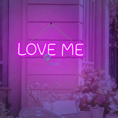 Love Me Neon Sign Wedding Led Light