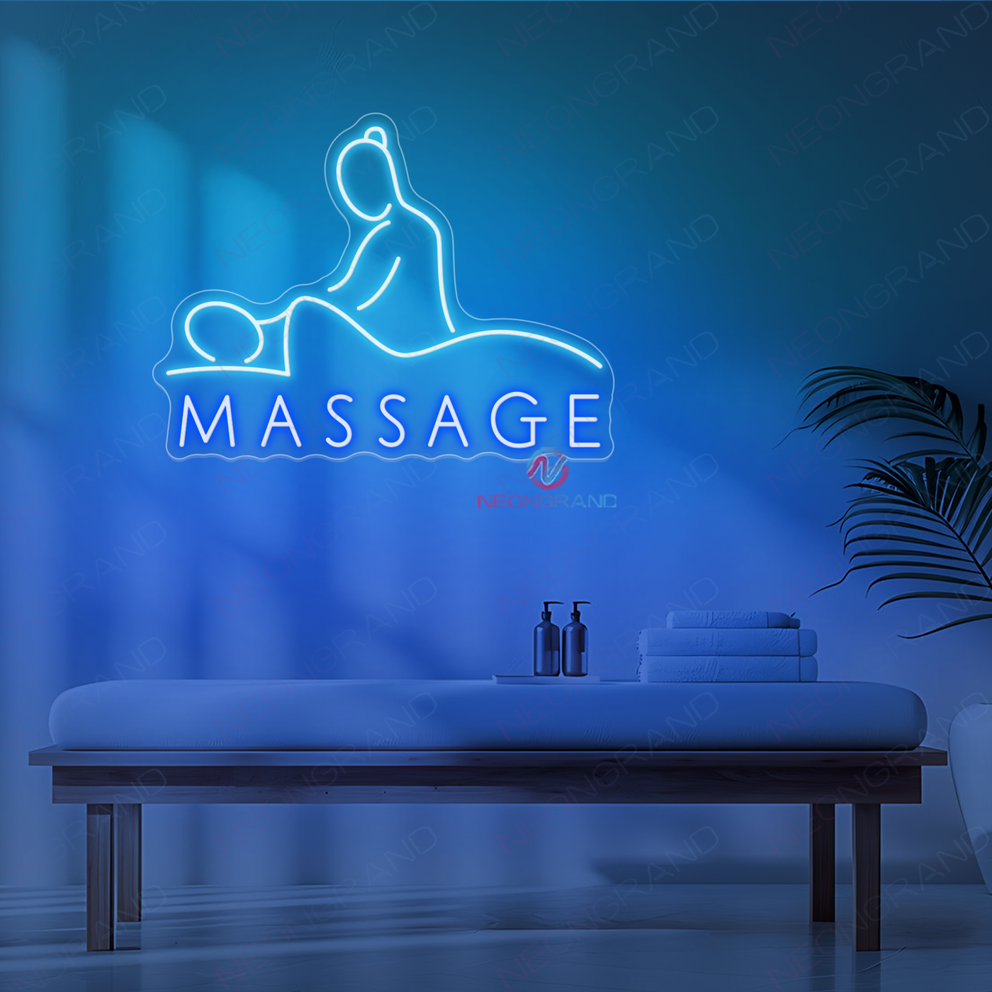 Massage Neon Sign Business Led Light