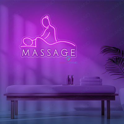 Massage Neon Sign Business Led Light