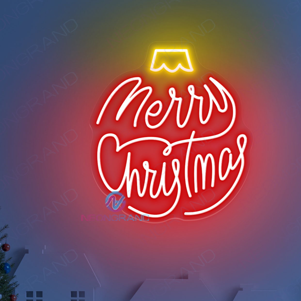 Merry Christmas Neon Sign Xmas Led Light