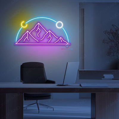 Neon Landscape Sign Large Led Light