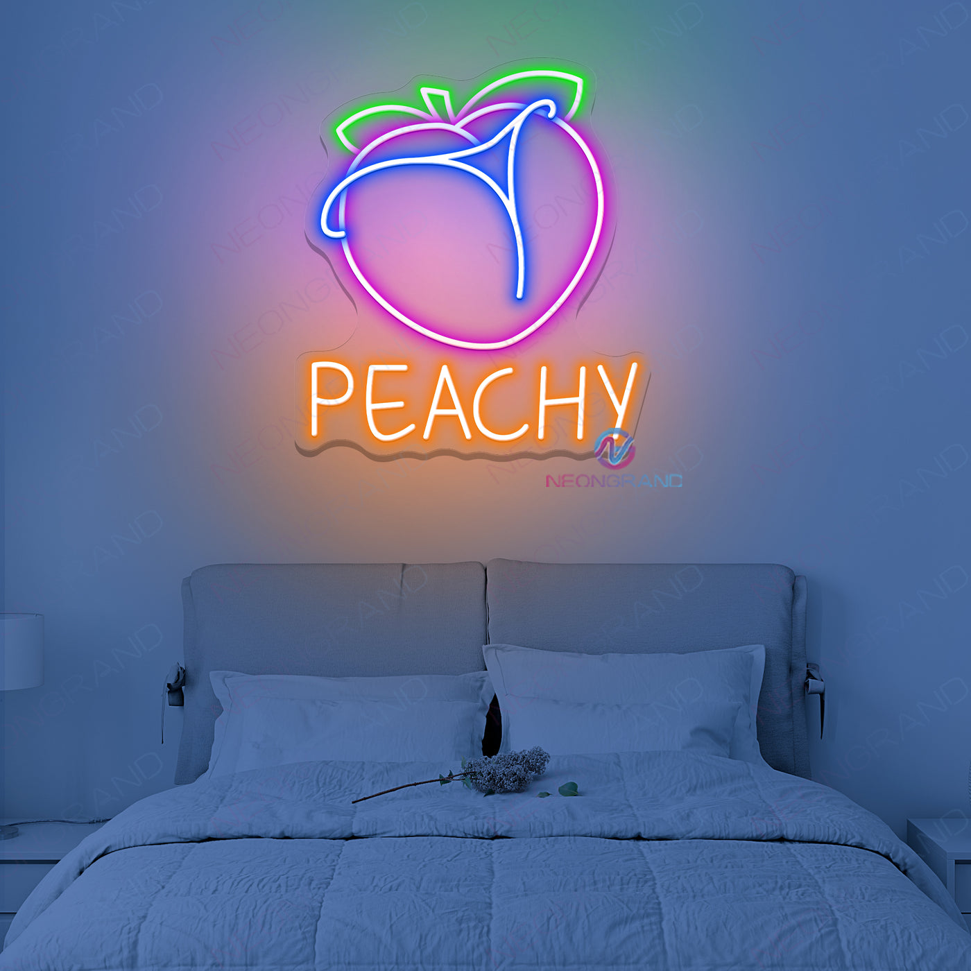 Peachy Neon Sign Man Cave Led Light