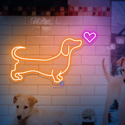 Sausage Dog Neon Sign Pet Led Light