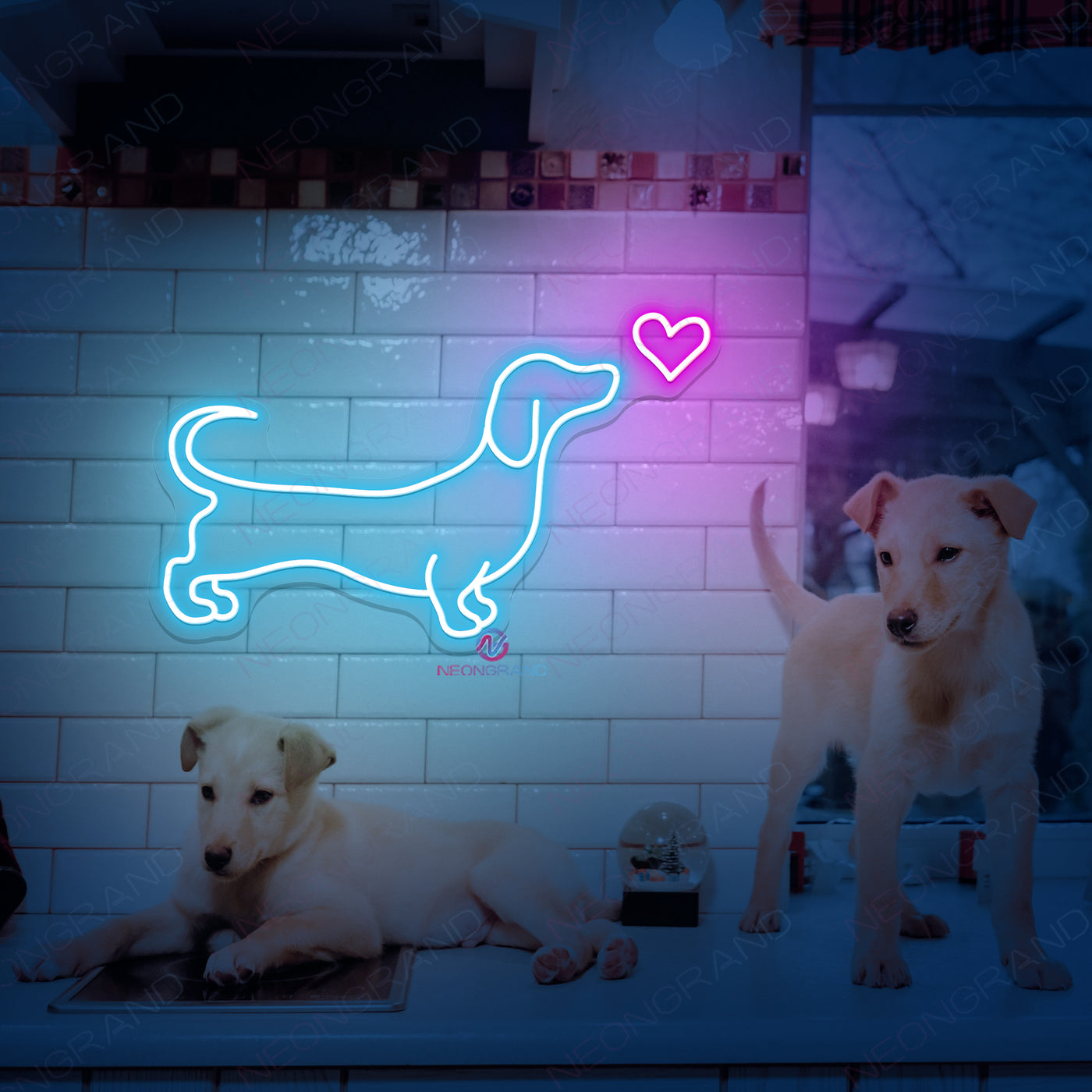 Sausage Dog Neon Sign Pet Led Light