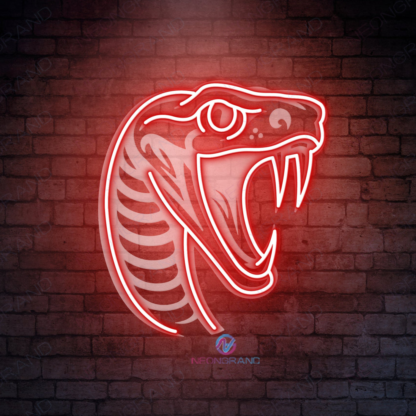 Snake Neon Sign Bar 3D Engraving Led Light