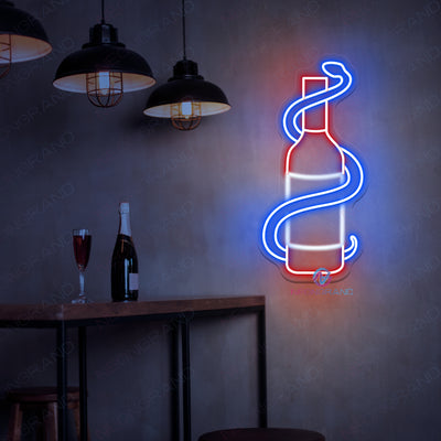 Snake Neon Sign Wine Bar Led Light