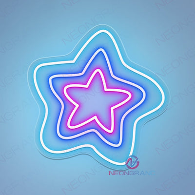 Star Neon Sign Party Led Light