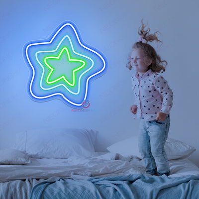 Star Neon Sign Party Led Light