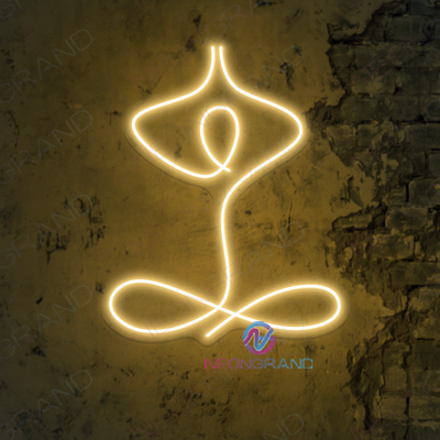 Yoga Neon Sign Fitness Led Light