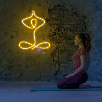 Yoga Neon Sign Fitness Led Light