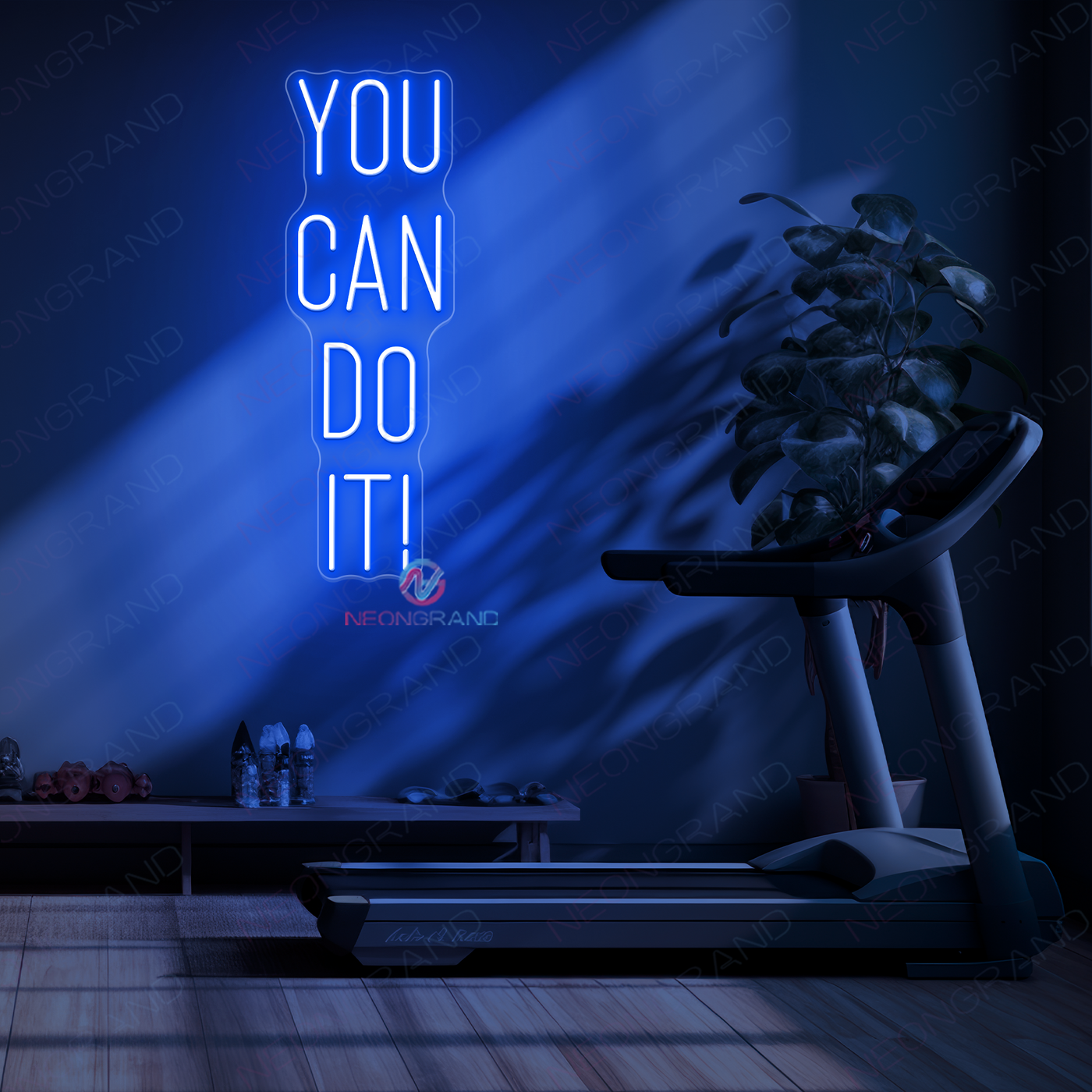 You Can Do It Neon Sign Gym Word Led Light