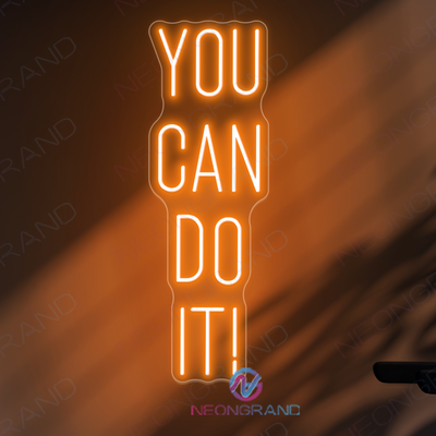 You Can Do It Neon Sign Gym Word Led Light