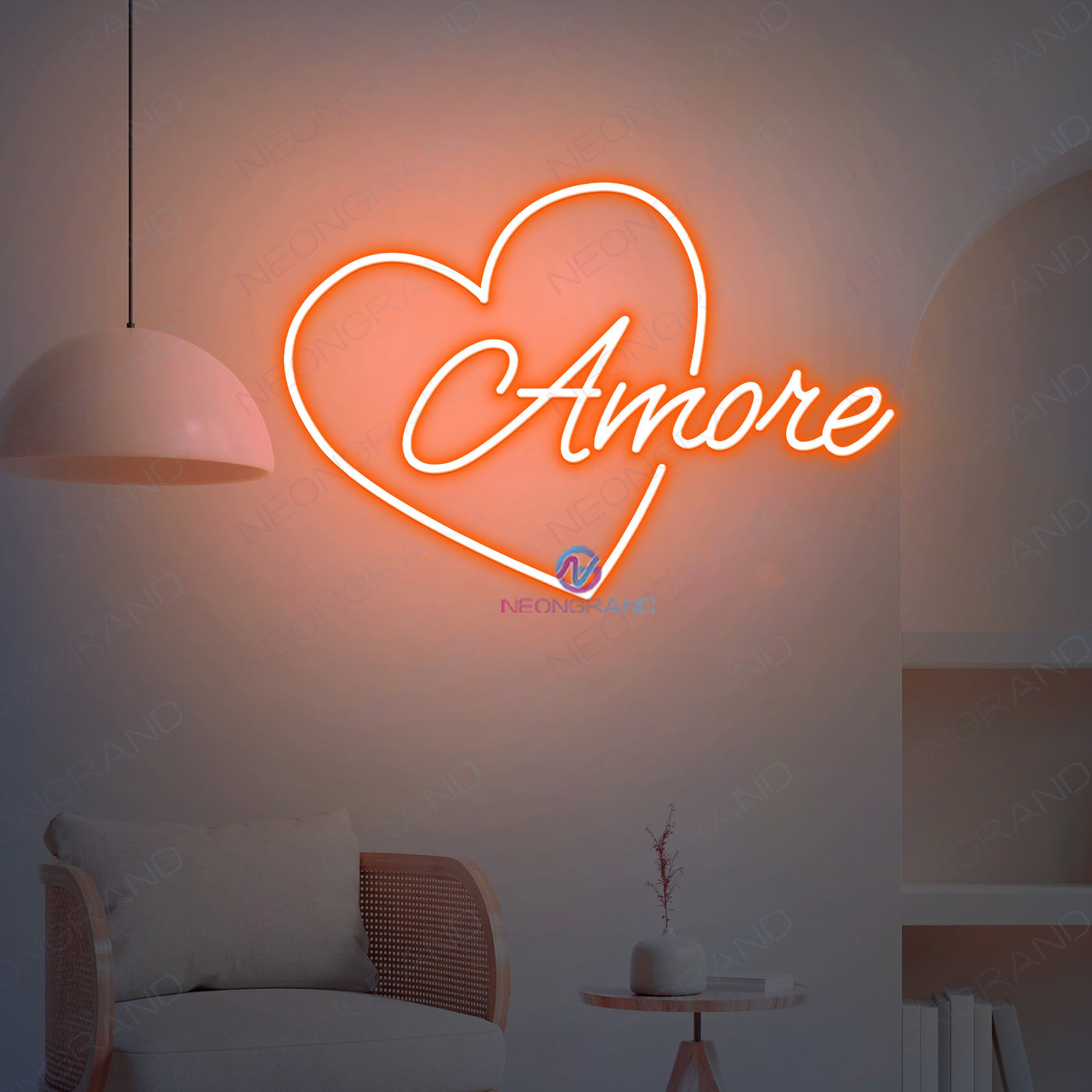 Amore Neon Sign Valentine Led Light