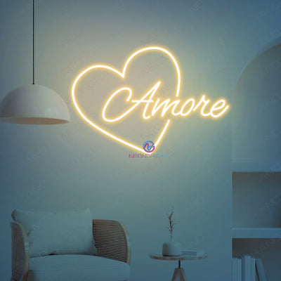 Amore Neon Sign Valentine Led Light
