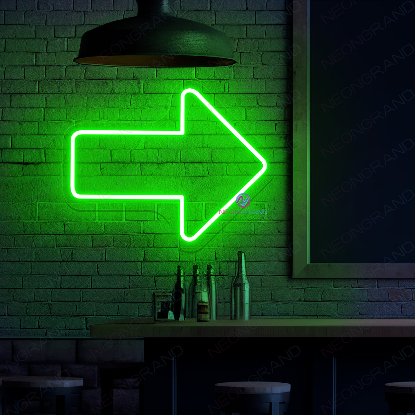 Arrow Neon Sign Led Light For Business