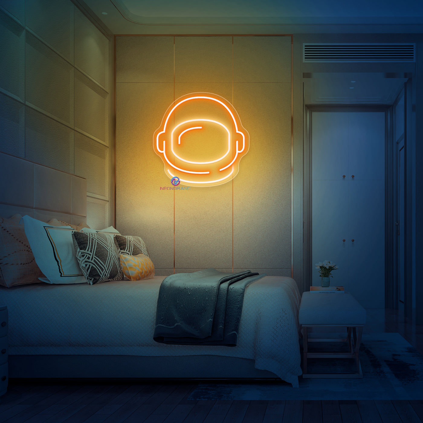 Astronaut Neon Sign Space LED Light