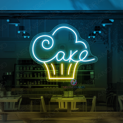 Bakery Neon Sign Cake LED Light For Coffee Shop
