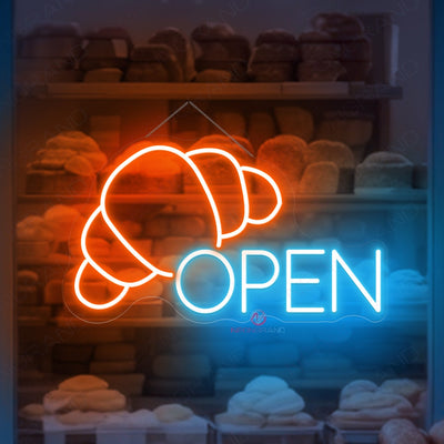 Bakery Open Neon Sign Business Led Light