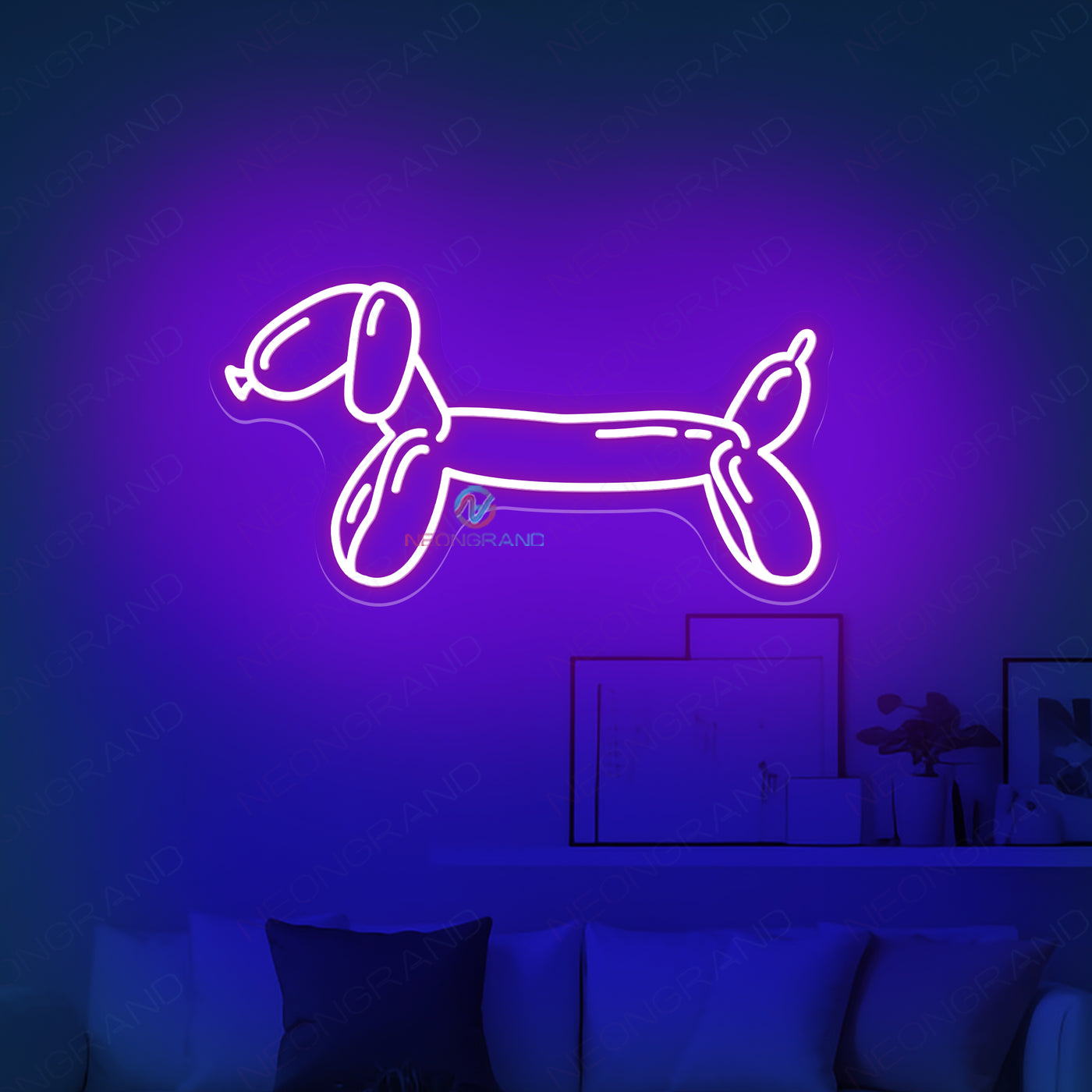 Balloon Dog Neon Sign Cool Led Light