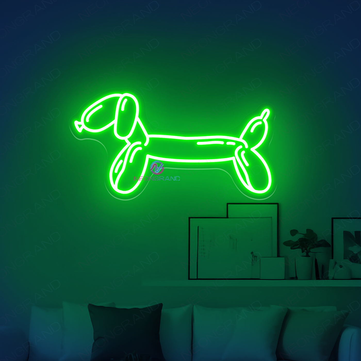 Balloon Dog Neon Sign Cool Led Light