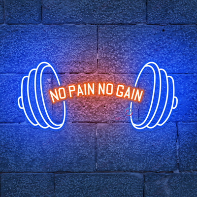 Barbell Neon Sign Led Light Up Your Space
