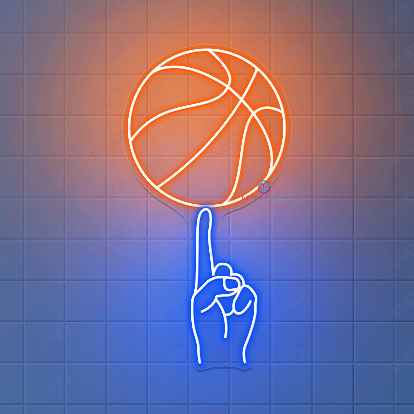 Basketball Neon Sign Game Room Led Light