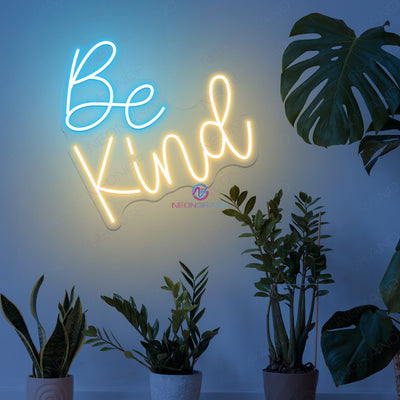 Be Kind Neon Sign Led Word Lights