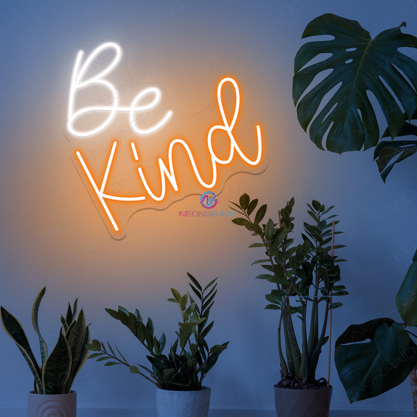 Be Kind Neon Sign Led Word Lights