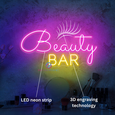 Beauty Bar Neon Sign Business Led Light