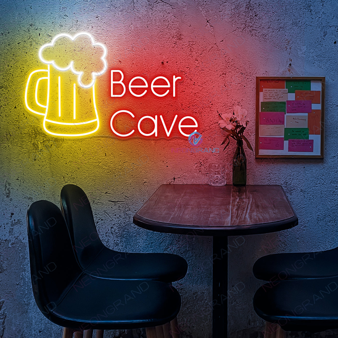 Beer Cave Neon Sign Led Light