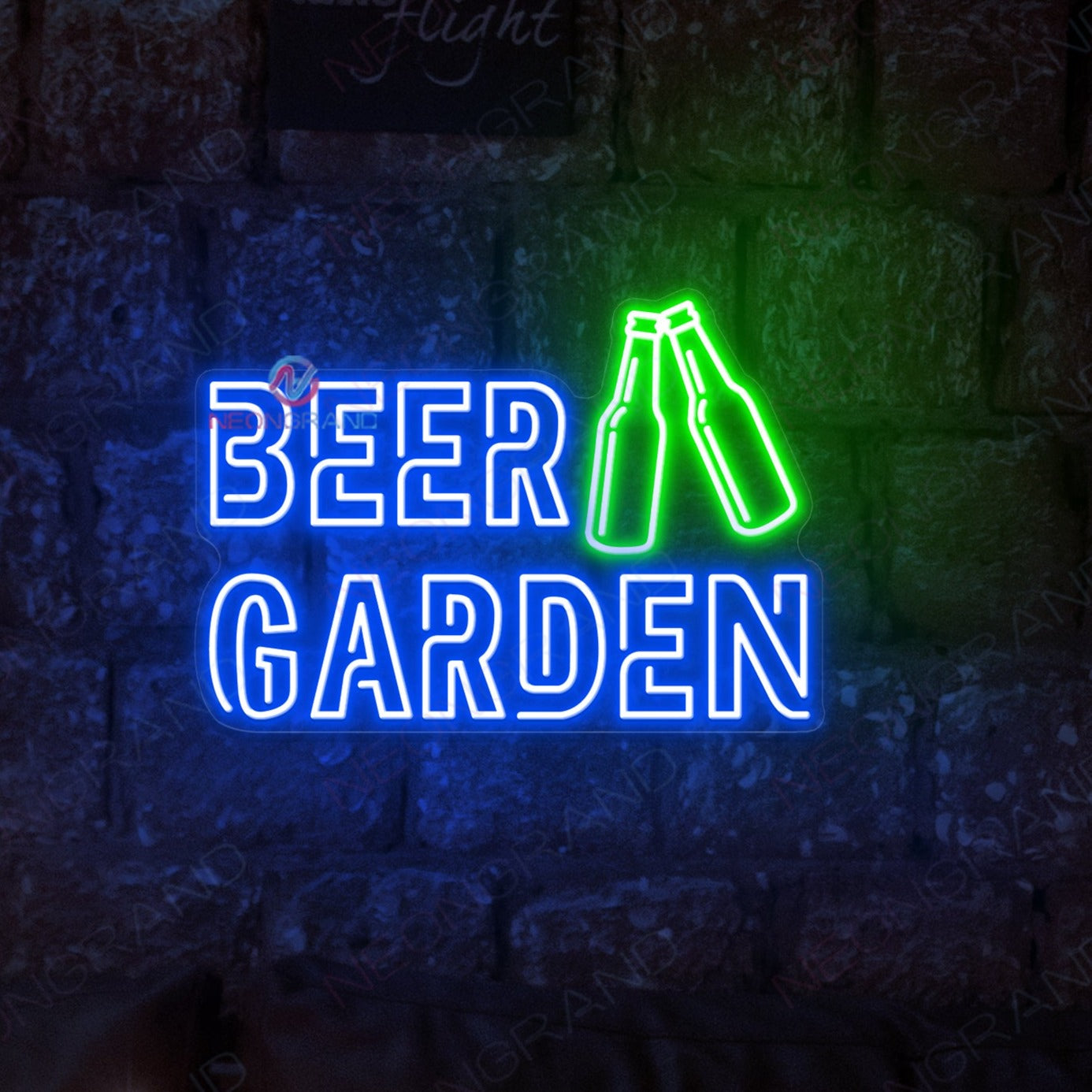 Beer Garden Neon Sign Led Light Neon Beer Sign