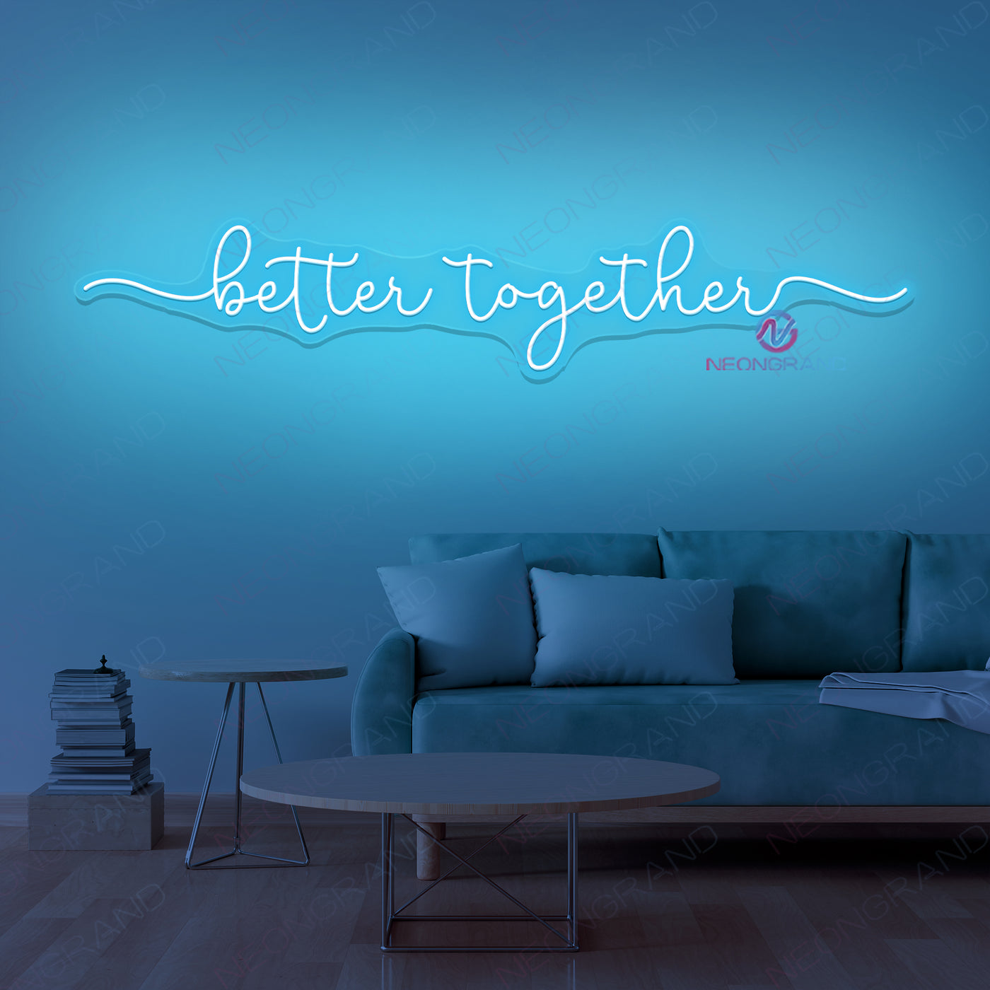 Better Together Neon Sign Word Led Light