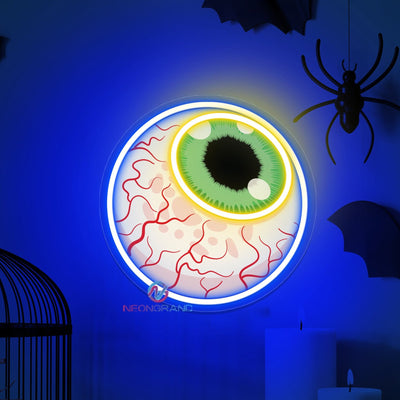 Creepy Eye Neon Sign Halloween Led Light