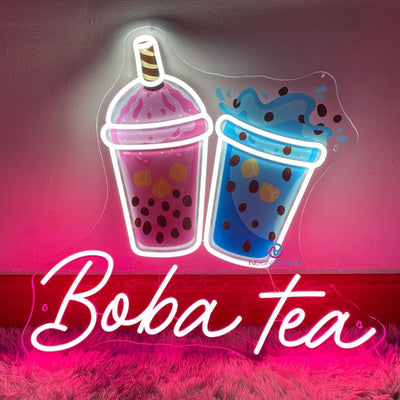 Neon Boba Tea Light Bubble Tea Led Sign