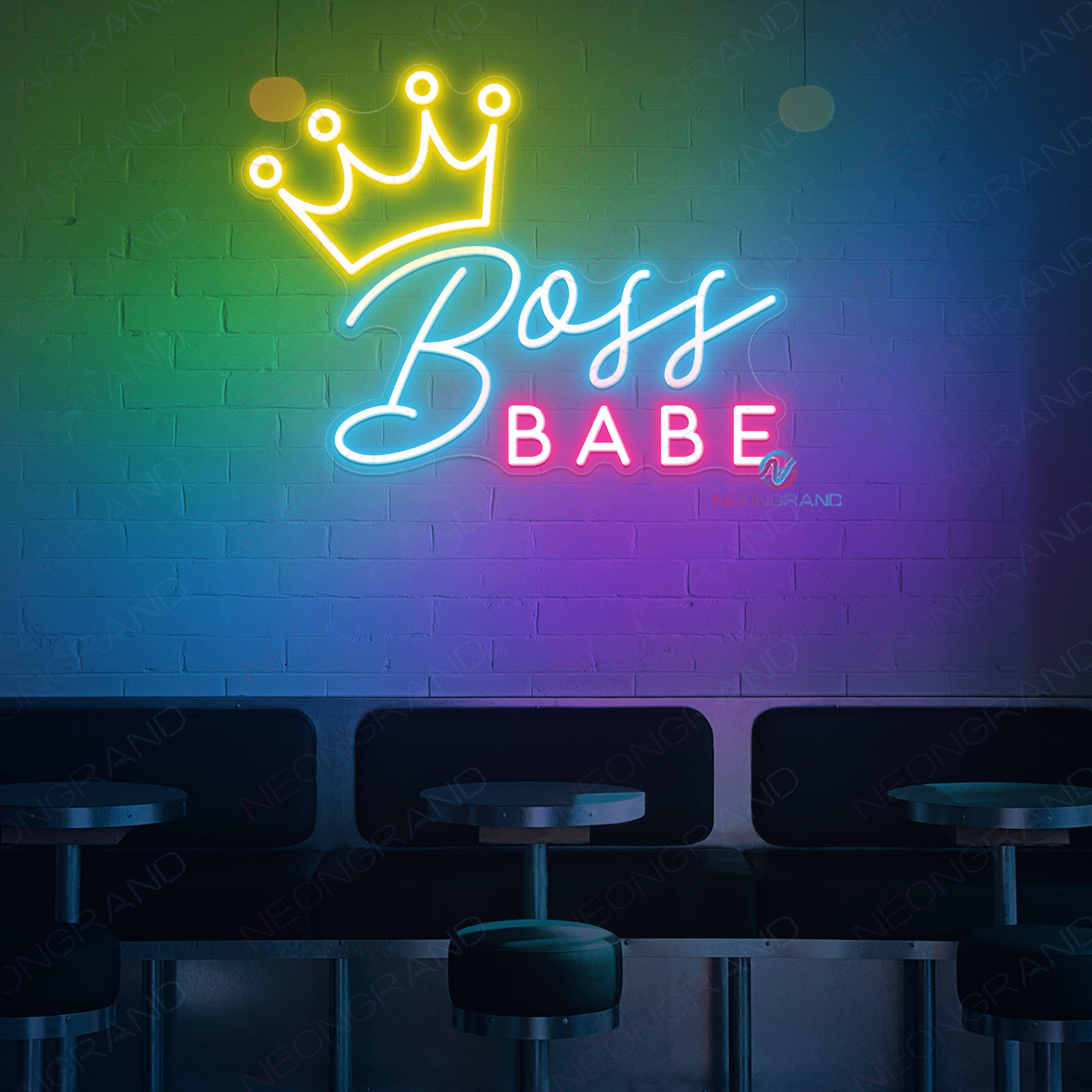 Boss Babe Neon Sign Man Cave Led Light