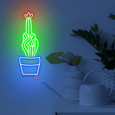 Cactus Neon Sign Cool Led Light