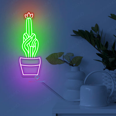 Cactus Neon Sign Cool Led Light