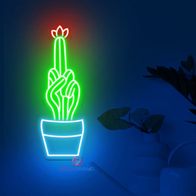 Cactus Neon Sign Cool Led Light