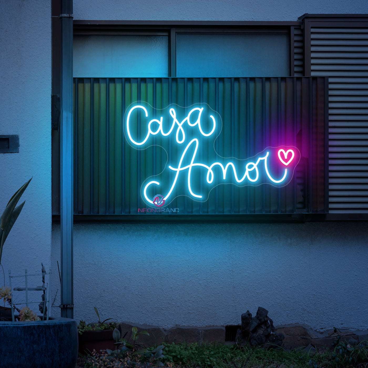 Casa Amor Neon Sign LED Word Lights