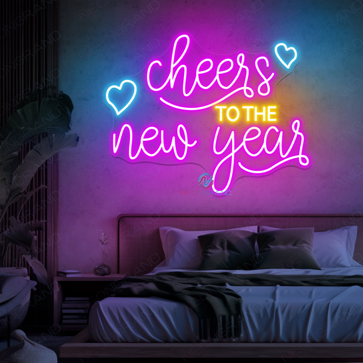 Cheer To The New Year Neon Sign