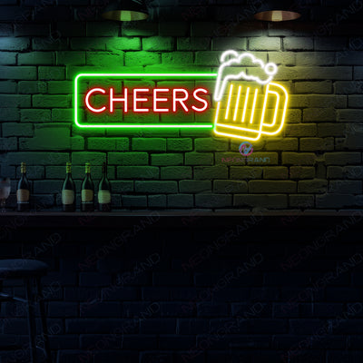 Cheers Neon Sign Beer Led Light For Bar