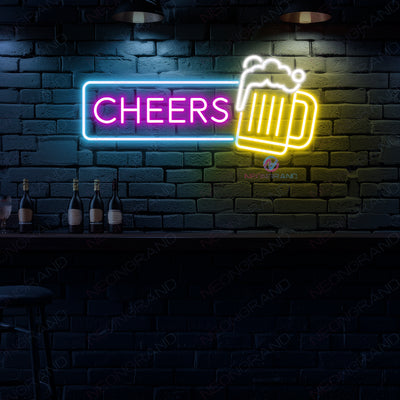 Cheers Neon Sign Beer Led Light For Bar