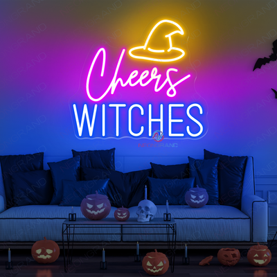 Cheers Witches Neon Sign Halloween Led Light